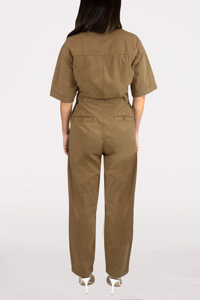 Women's Utility Jumpsuit in Ermine