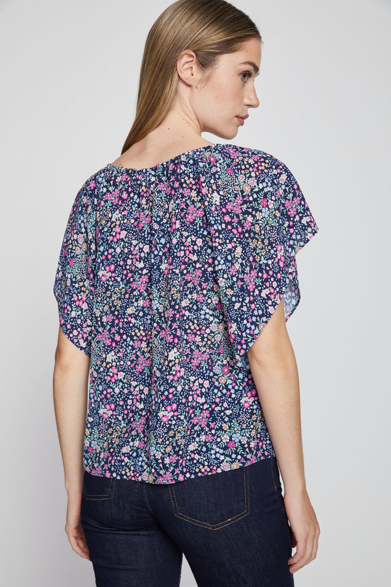 Bailey 44 Cora Top in Print-back