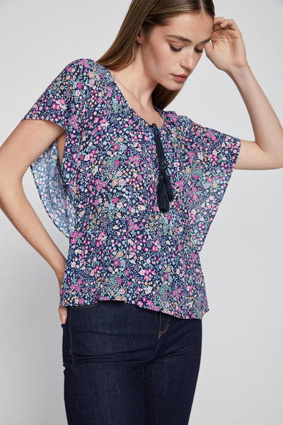 ❤︎ Bibiy EMILY FLOWER BLOUSE ❤︎ Bibiy. EMILY FLOWER BLOUSE