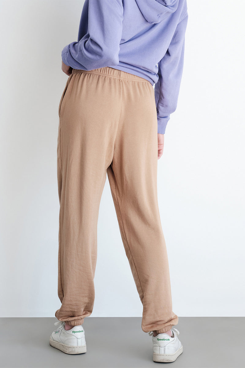 Stateside Softest Fleece Sweatpant with Pockets in Teddy-back