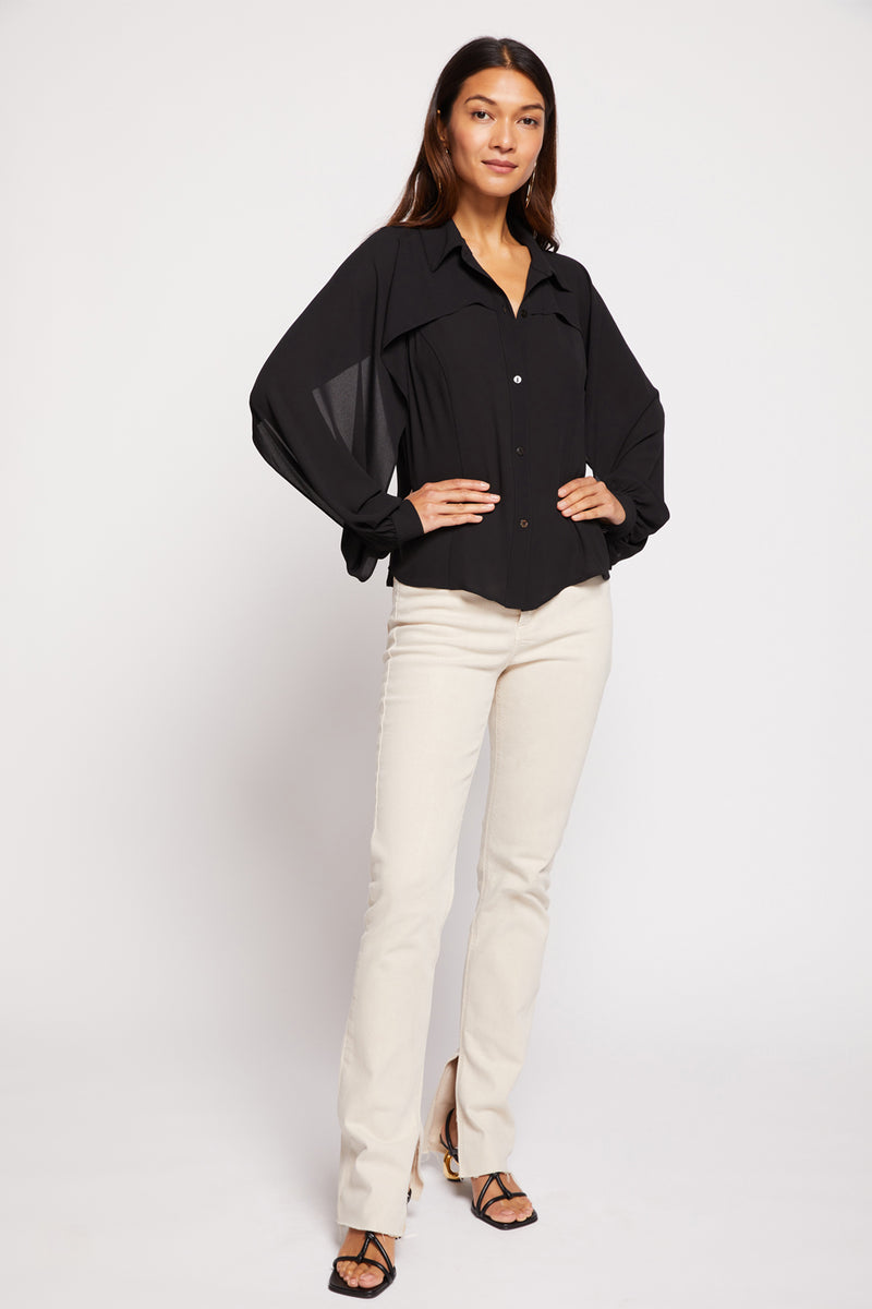 Bailey 44 Siff Blouse in Bailey/44 - Black