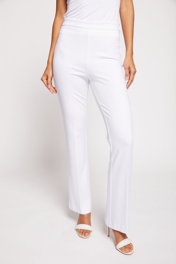 Bailey 44 Paige Knit Trouser in White