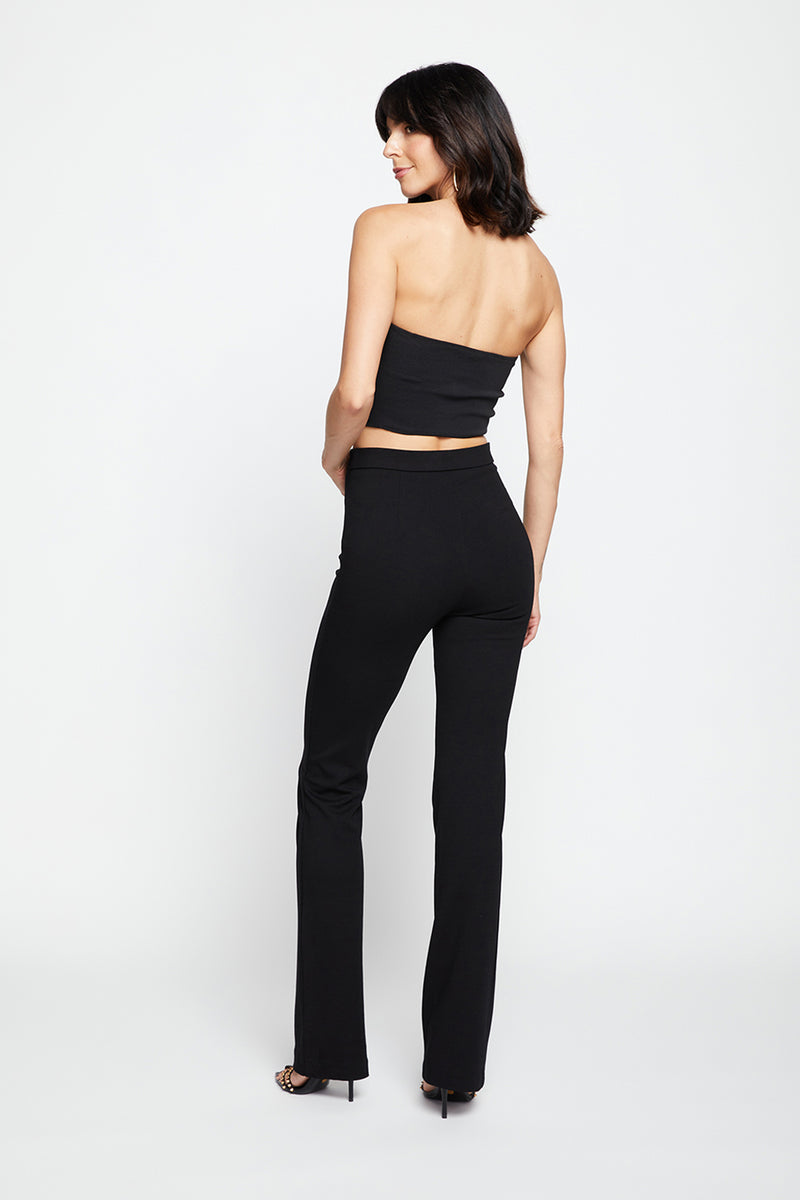 Bailey 44 Paige Knit Trouser in Black-back