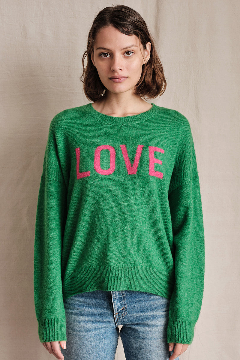 Sundry LOVE Oversized Sweater In Amazon-front 3/4