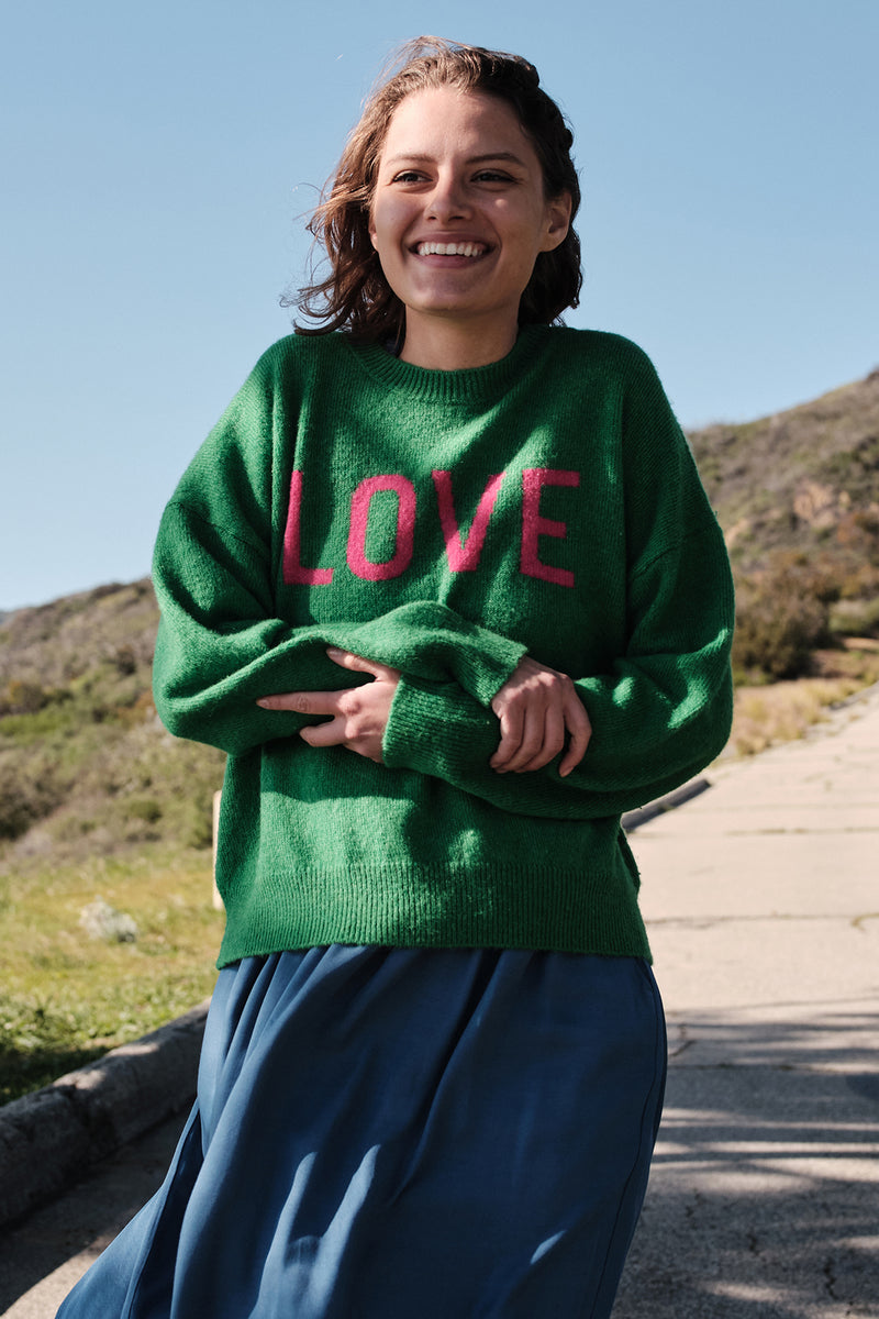 Sundry LOVE Oversized Sweater In Amazon-campaign image 