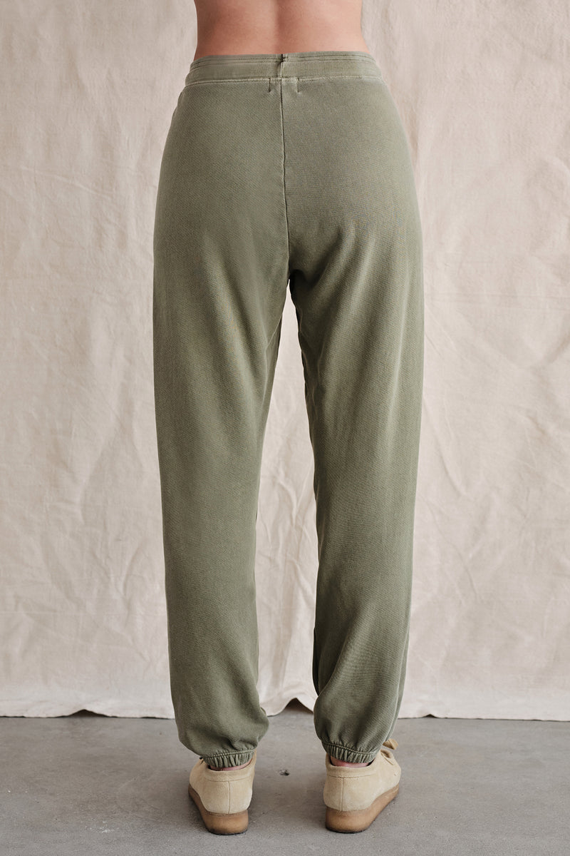 Sundry Jogger With Cord In Pigment Cypress-back