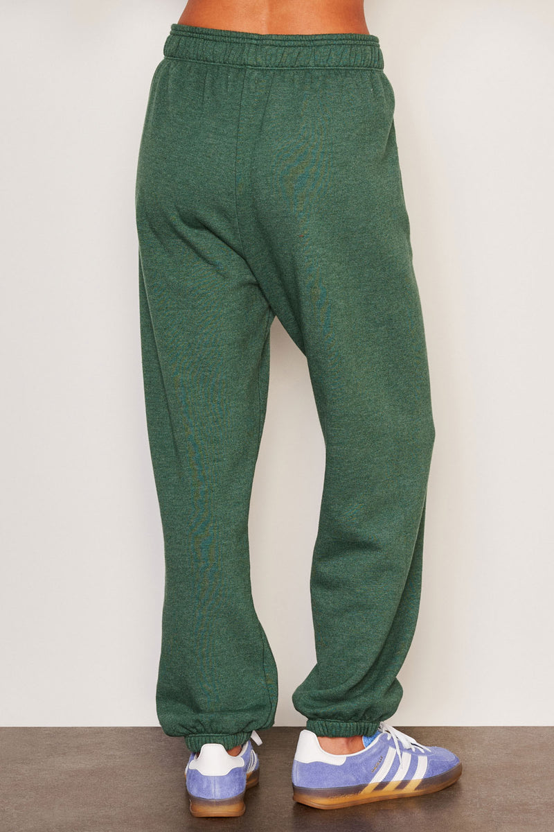 Sundry Zip Pocket Jogger in Everglade