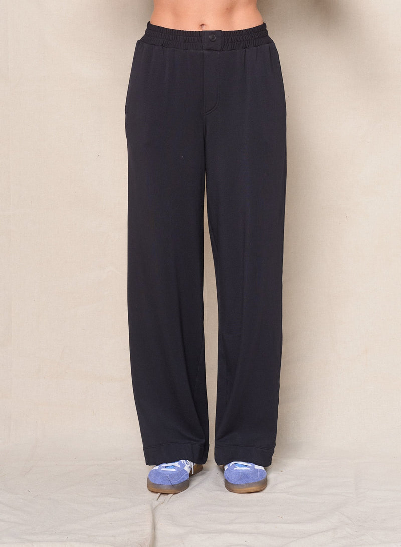 Softest Fleece Trouser in Black