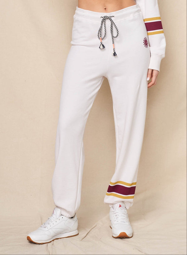 Sundry Sun & Stripes Sweatpant in Oyster