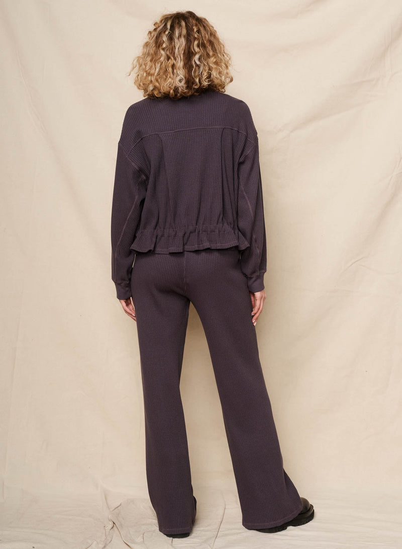 Sundry Cargo Jacket in Washed Black