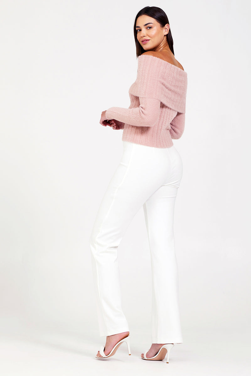 Bailey 44 Tores Sweater Top in Blush-side