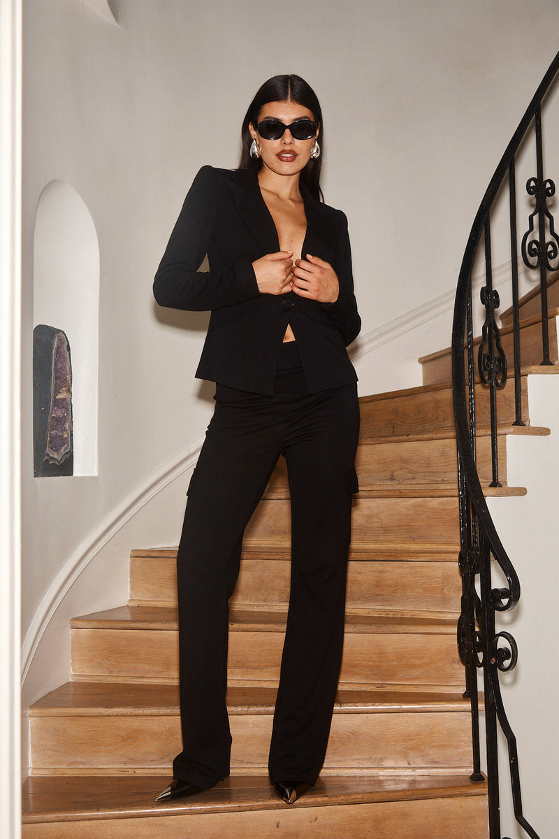 Bailey 44 Lucienne Ponte Trouser in Black