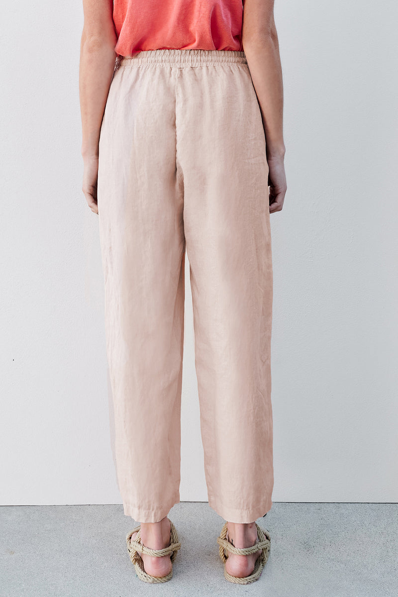 Sundry Pull on Pant With Patch Pockets In Dune-back
