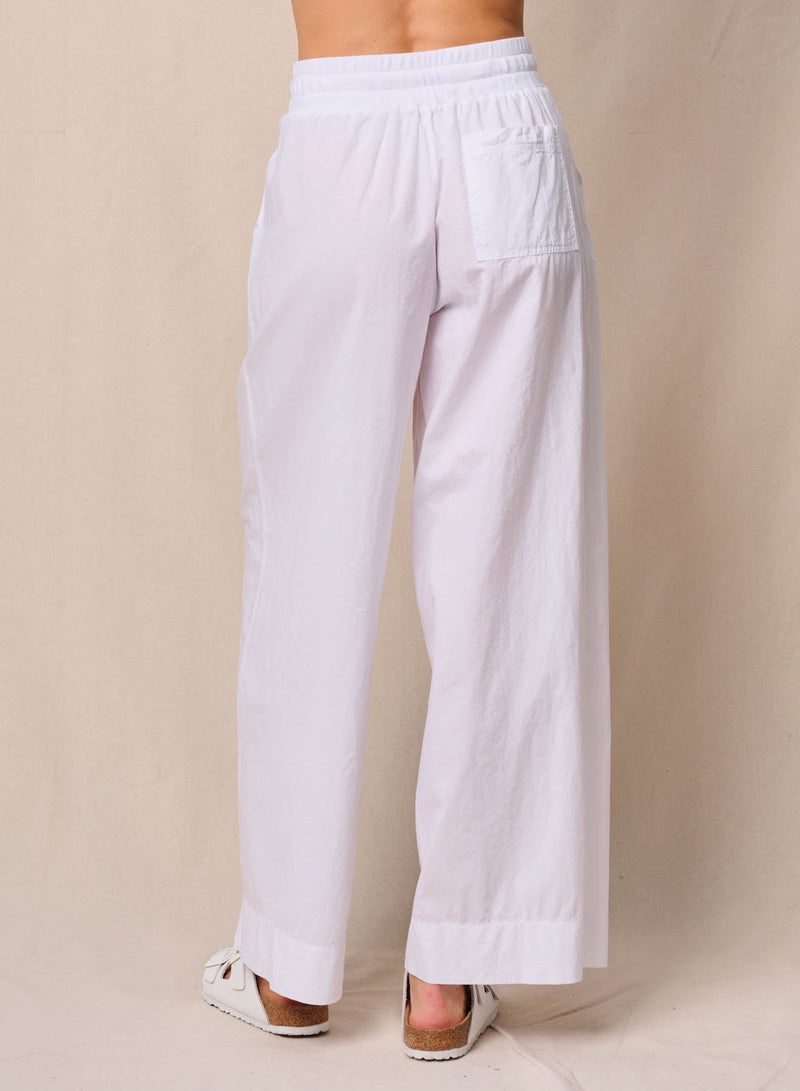 Voile Trouser in White