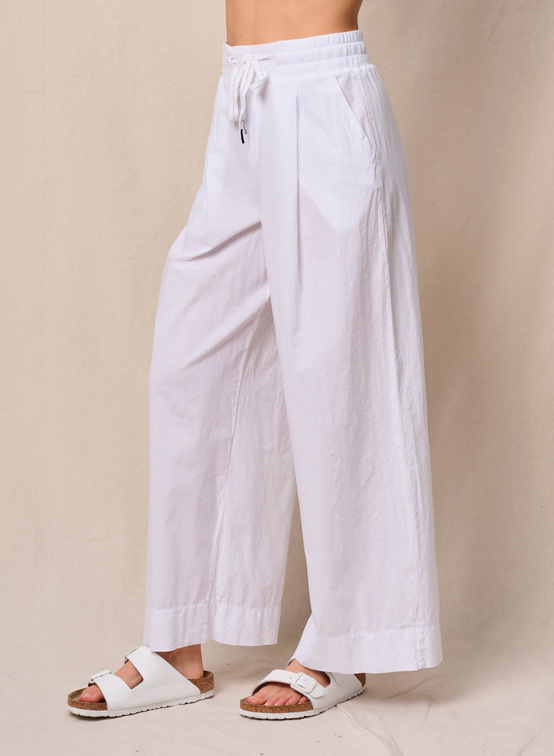 Voile Trouser in White