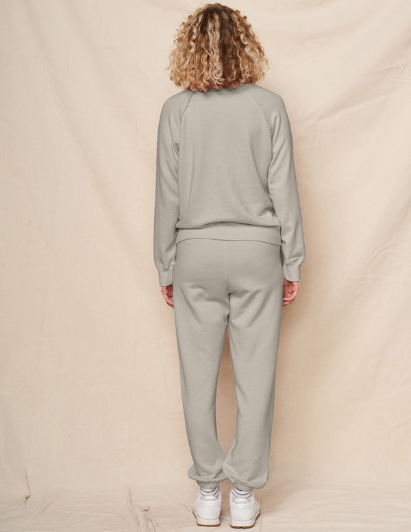 Sundry Raglan Sweatshirt in Olive Oil