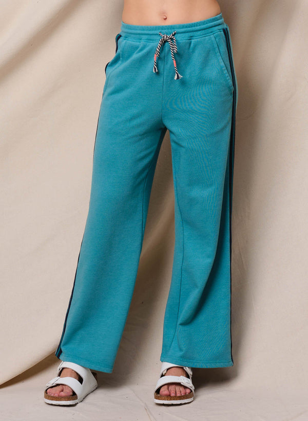 Sundry Lounge Pant in Dusty Aqua
