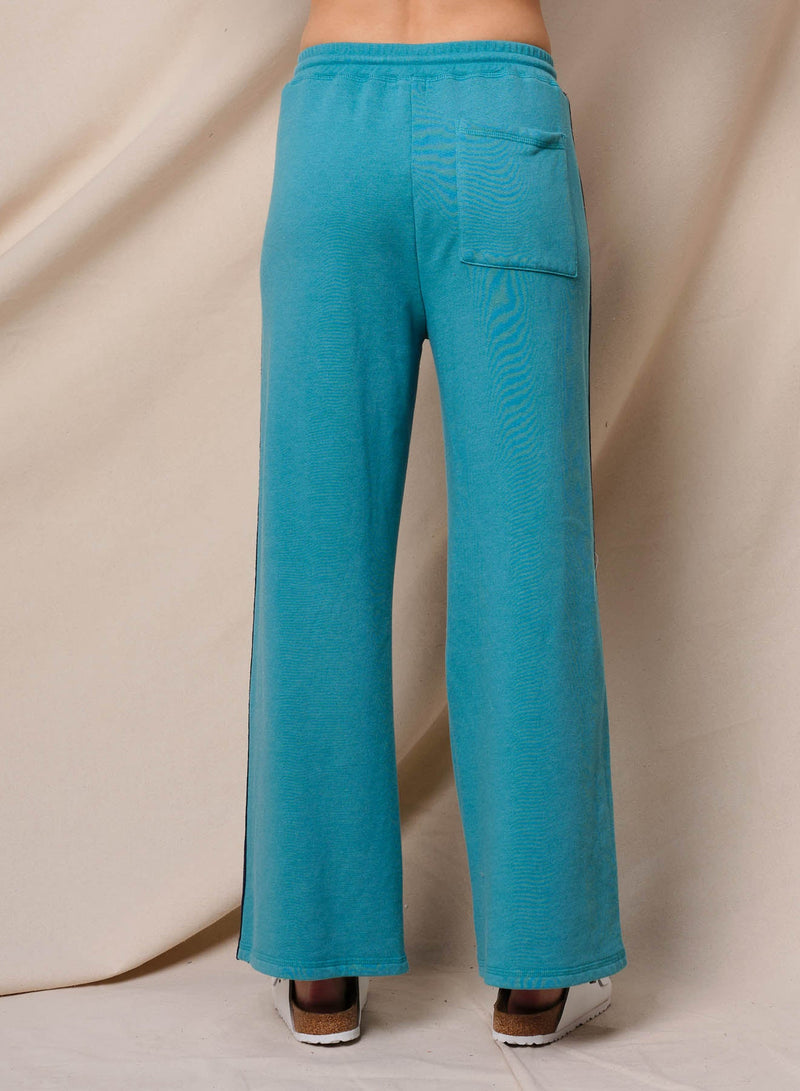 Sundry Lounge Pant in Dusty Aqua