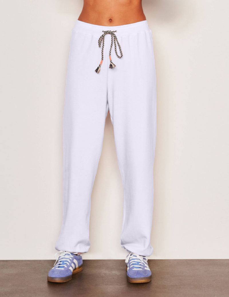 Sundry Basic Sweatpant in Optic White