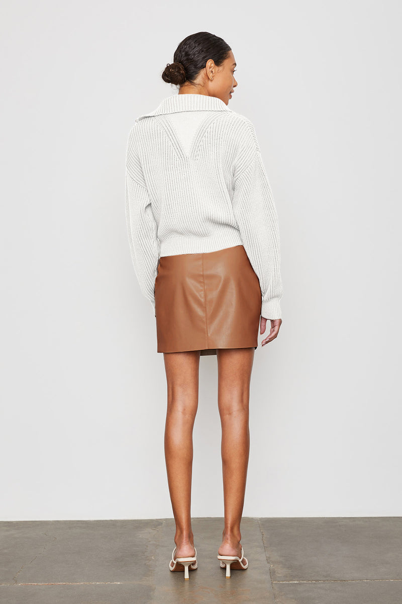 Luciana Sweater in Creme - back