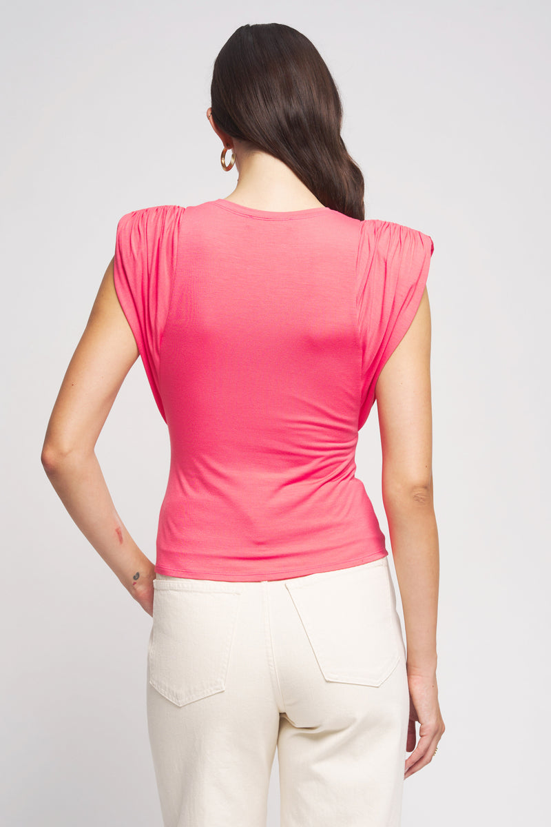 Bailey 44 Agatha Top in Coral - back