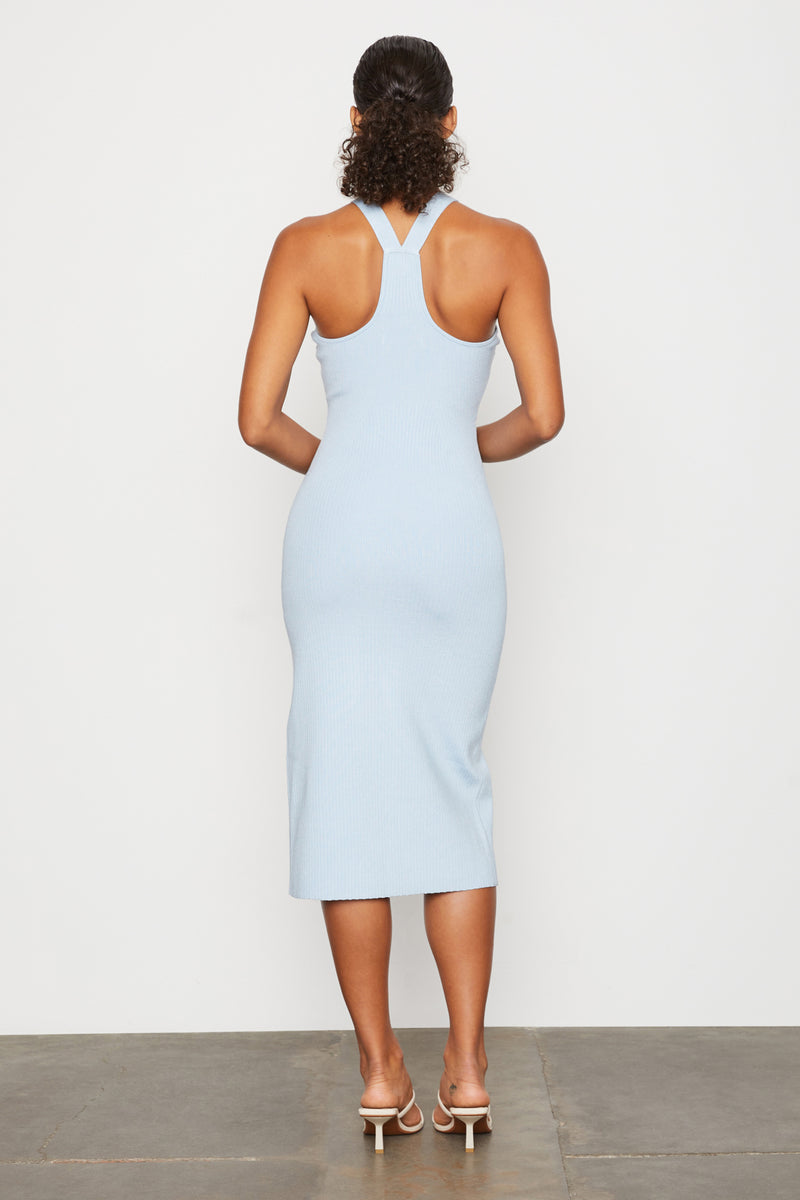 Indy Dress in Ciel - back