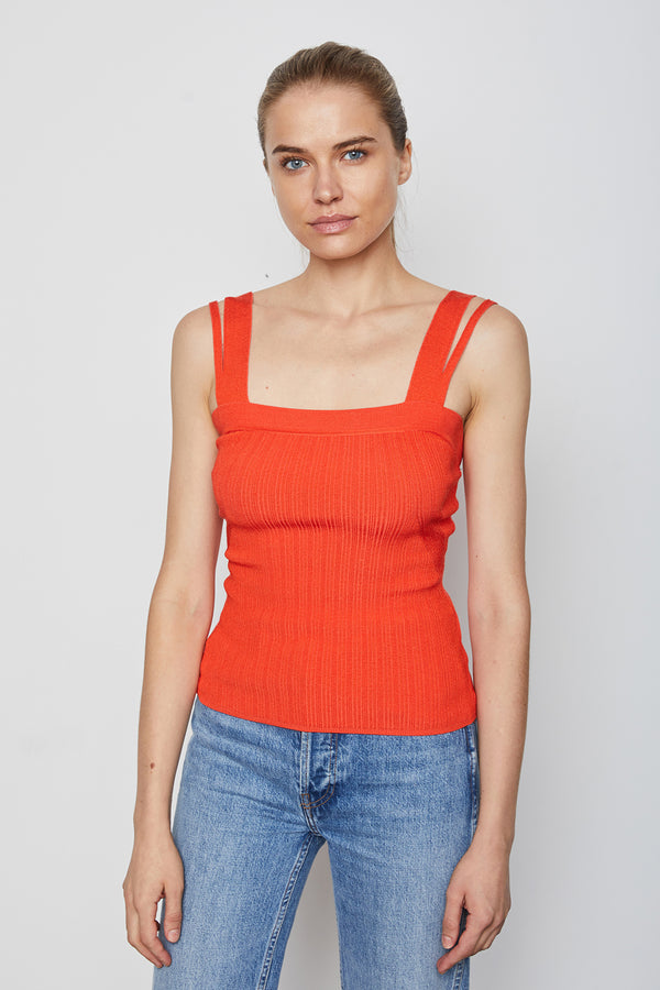 Ren Top in Orange Punch.