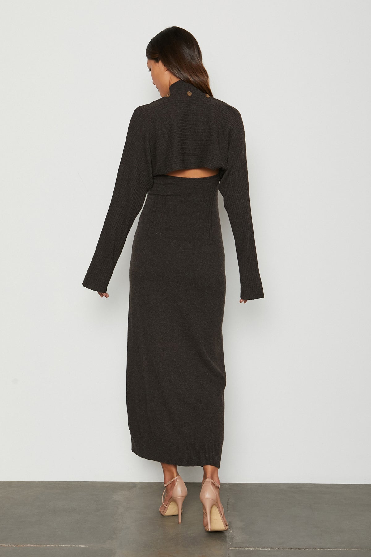 Robe 'Knock Out' BAILEY 44 - Taille M (8-10) - Noire - Ruched - Neuf Sans étiquettes