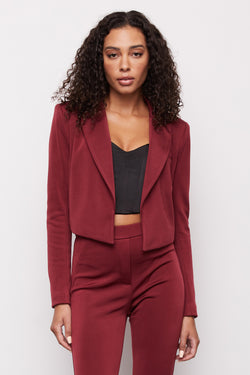 Bailey 44 Monica Jacket in Cabernet - front