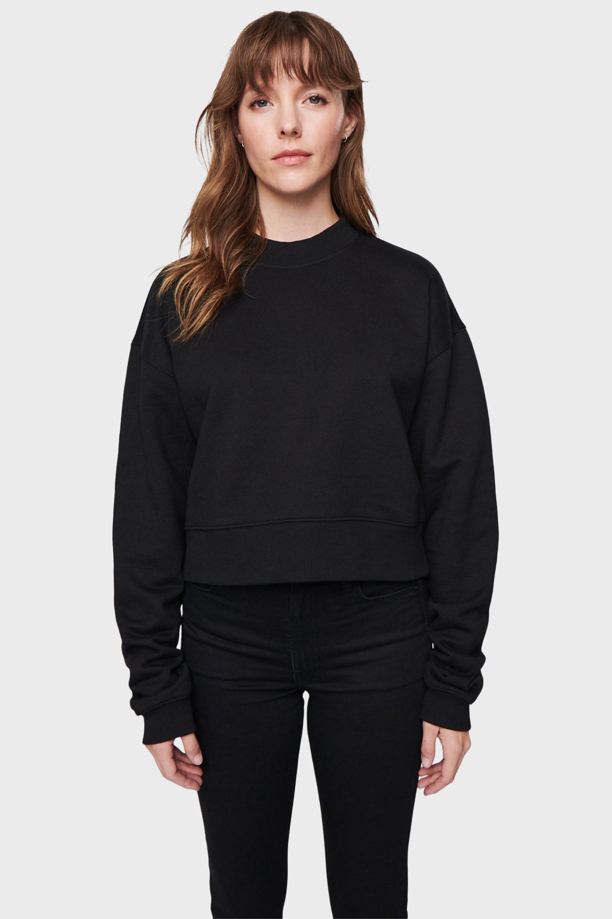 1 State Womens Mock Neck Poodle Textured Sweater Black Size Extra Large